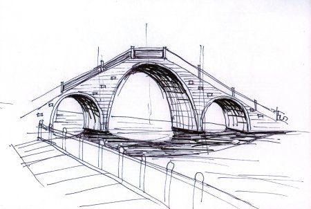 Эскиз моста