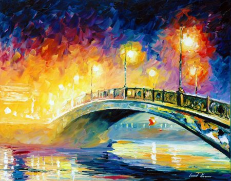 Леонид афремов картины мост