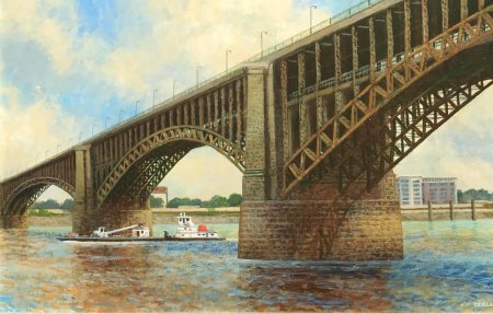 Сент луисский мост через миссисипи