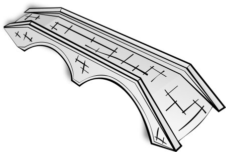 Мост рисунок