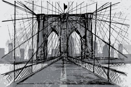 Бруклинский мост нью йорк