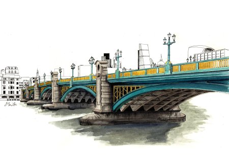 Southwark bridge london