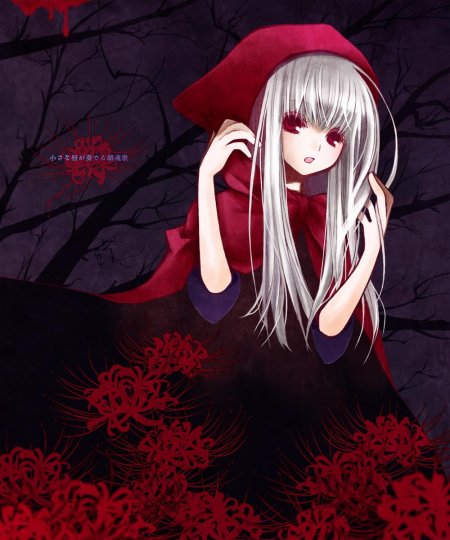 Аниме девушка вампир