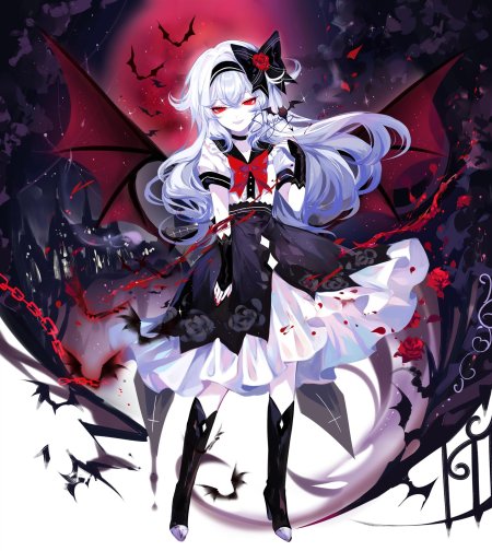 Аниме девушка красивая