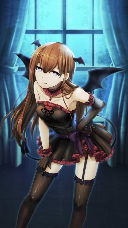 Аниме девушка демон