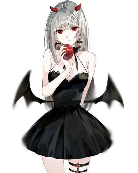 Аниме девушка демон