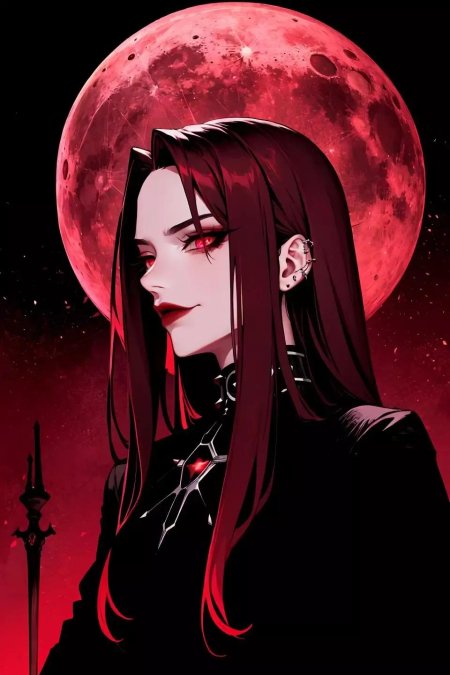 Темные аниме девушки