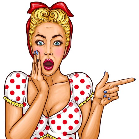 Девушки поп арт