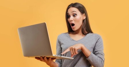 Женщина в шоке