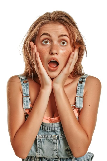 Девушки в шоке