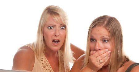 Подруги в шоке