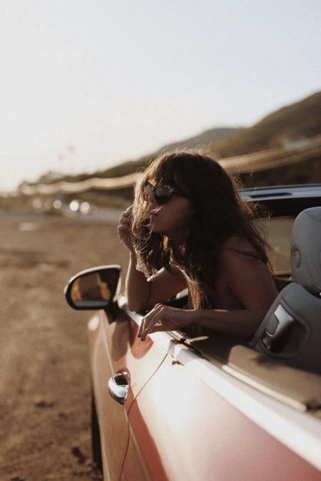 Фотосессия в кабриолете