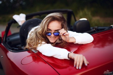 Жанна фриске в кабриолете