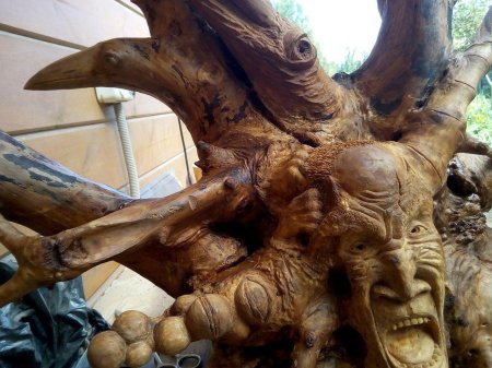 Поделки из коряги дерева