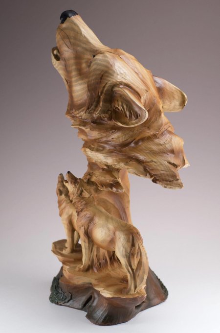 Скульптурная резьба по дереву