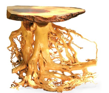 Стол из корня дерева