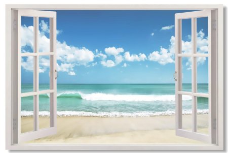 Окно с видом на море