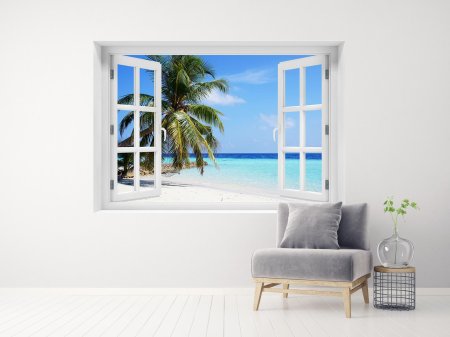 Наклейка на окна