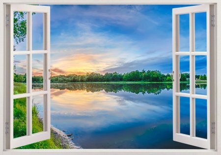 Фотообои окно