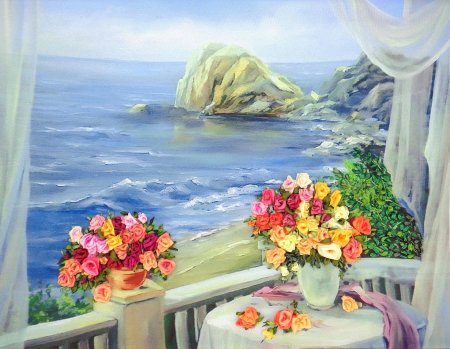 Сахаров средиземноморский пейзаж