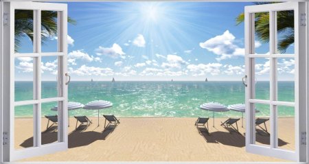 Окно с видом на море