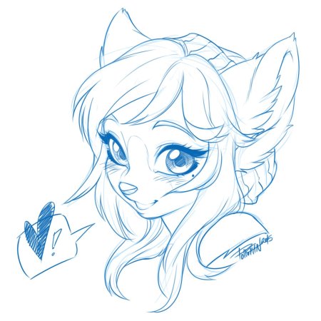 Картинки фурри для срисовки