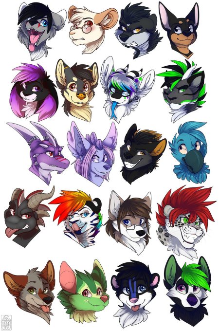 Стиль рисования фурри