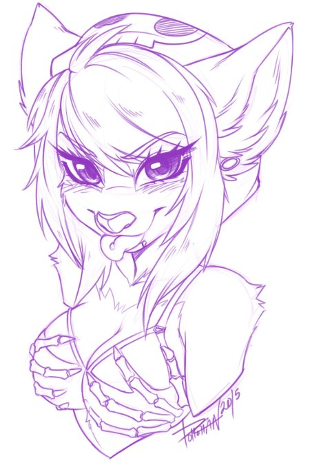 Фурри скетчи полло чан