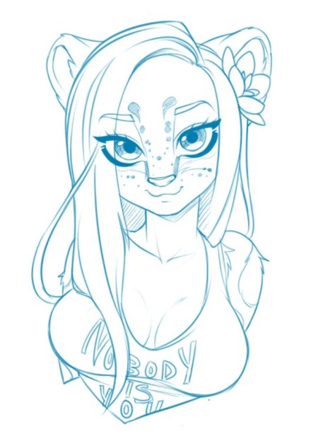 Стиль рисования фурри