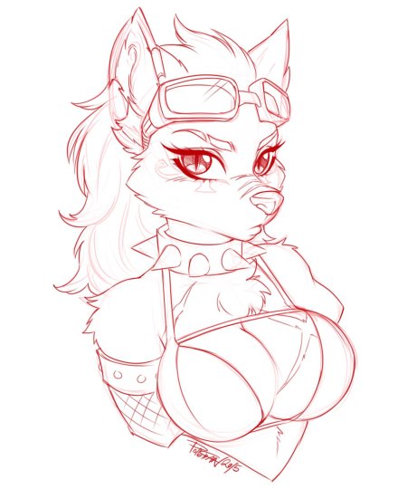 Рисунки фурри для срисовки