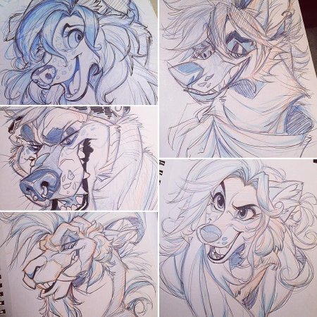 Фурри скетч