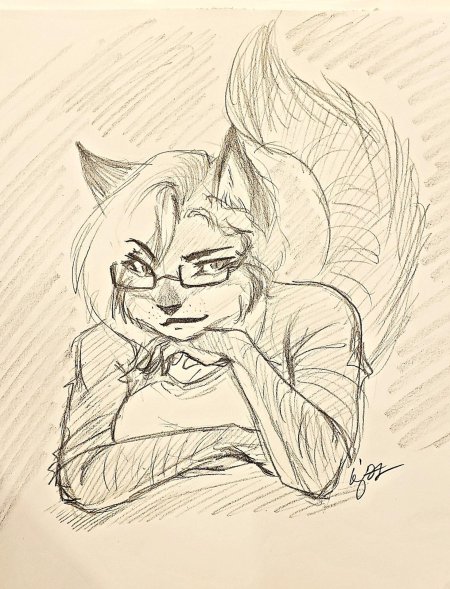 Фурри скетчи для рисования