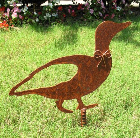 Металлические фигуры для сада