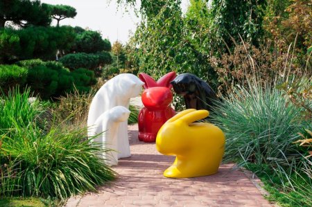 Скульптура в саду