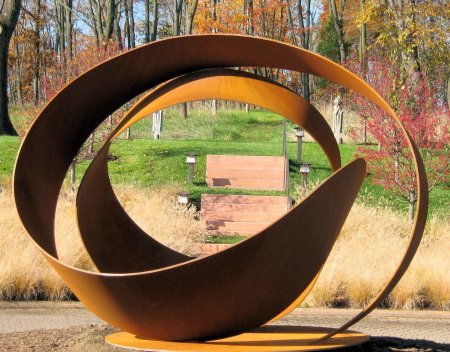 Садово-парковая скульптура corten steel