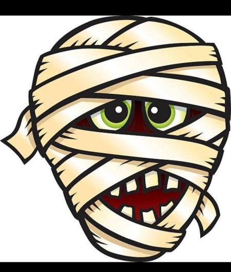 Рисунок мумии