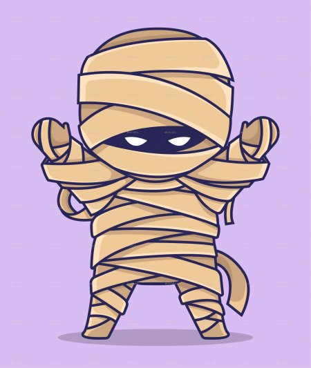 Мумия мультяшная