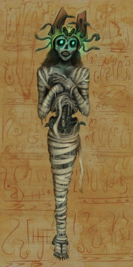 Аниме мумия принцесса аманет