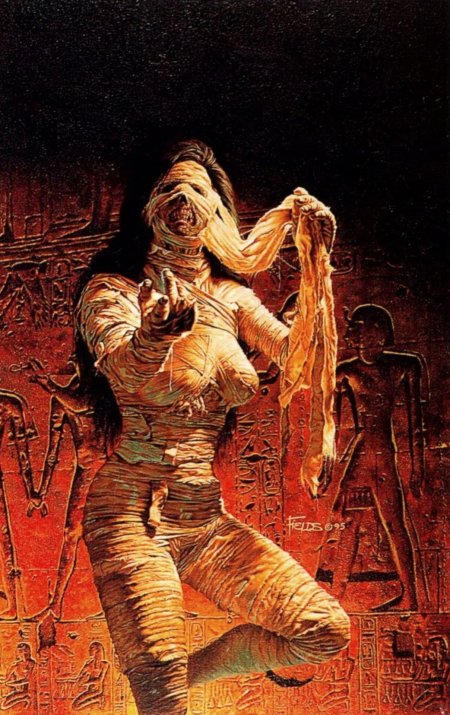 Девушка мумия