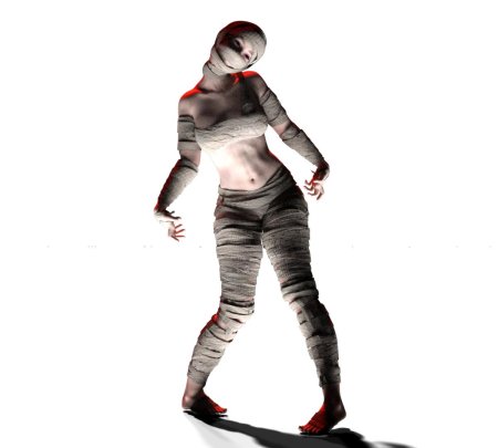 Девушка мумия