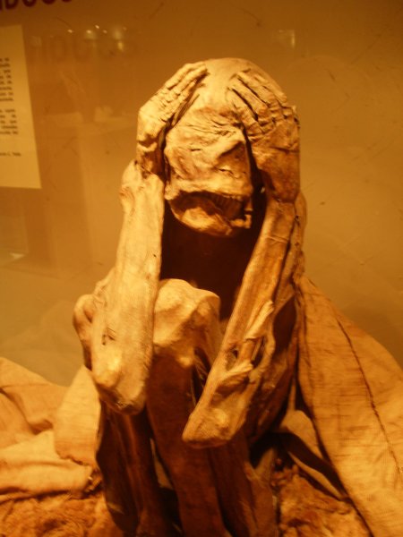 Мумия представителя племени гуанчи