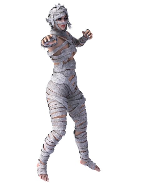 Мумия в бинтах