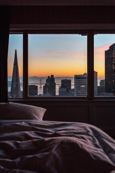 Ночной вид с окна