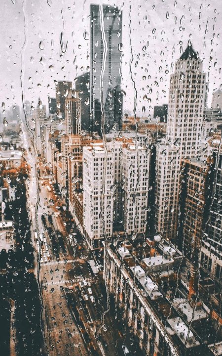 Дождливый нью йорк