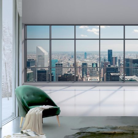 Окна панорамные