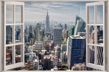 Вид из окна нью йорк