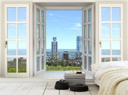 Вид из окна