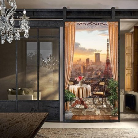 Фреска в интерьере