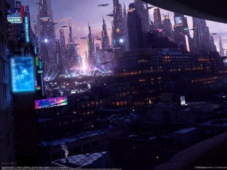 Город найт сити cyberpunk 2077