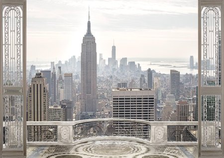 Вид на нью йорк